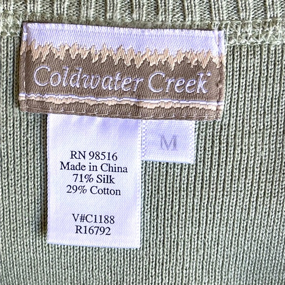 COLDWATER CREEK KNIT TOP - Picture 3 of 3